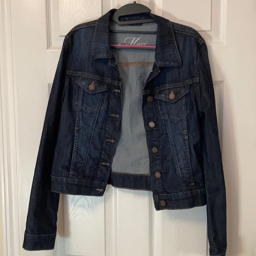 Mavi Samantha dark denim Jean jacket